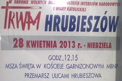 Marsz w obronie  TV Trwam 28.04. 2013